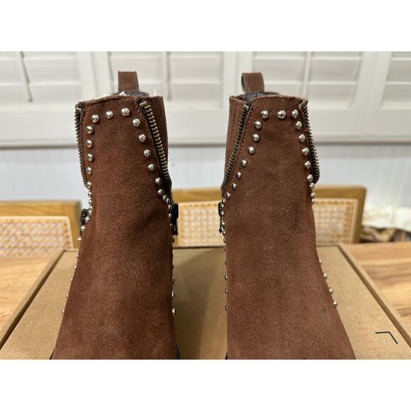 Old Gringo Cambria Boots Brown Soft Suede Leather Size 6.5/7 NWOB Chic Western - Picture 5 of 16